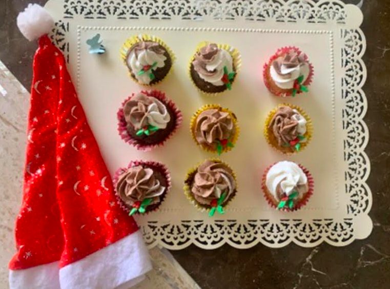 Festive cupcakes