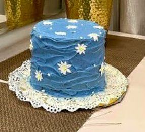 Snowflake cake