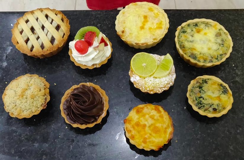 Assorted tarts